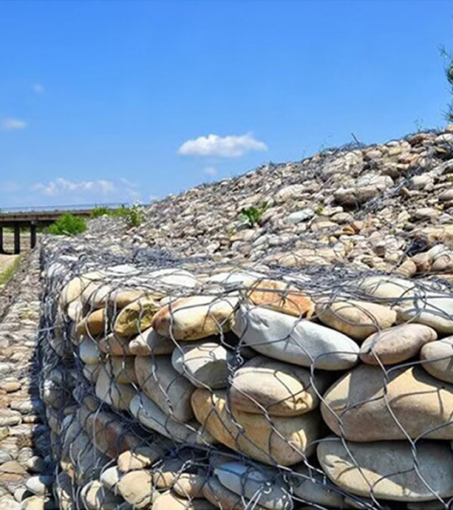 hexagonal wire netting uses Dam Reinforcement